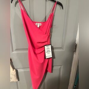 emerald sunday hot pink homecoming dresss size XS